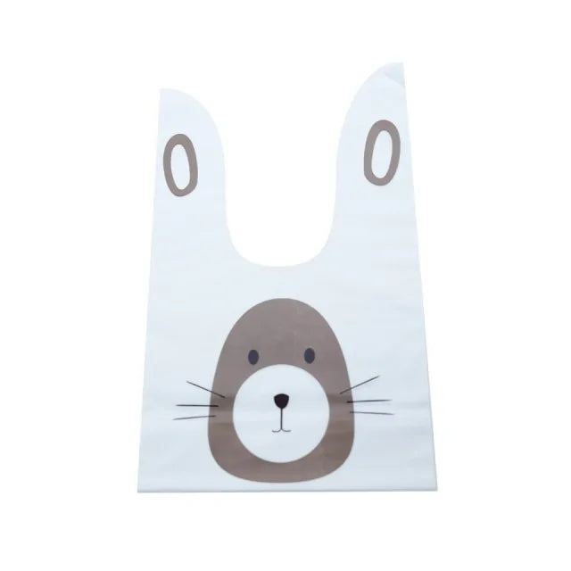 Cute Animal Ear Plastic Bags