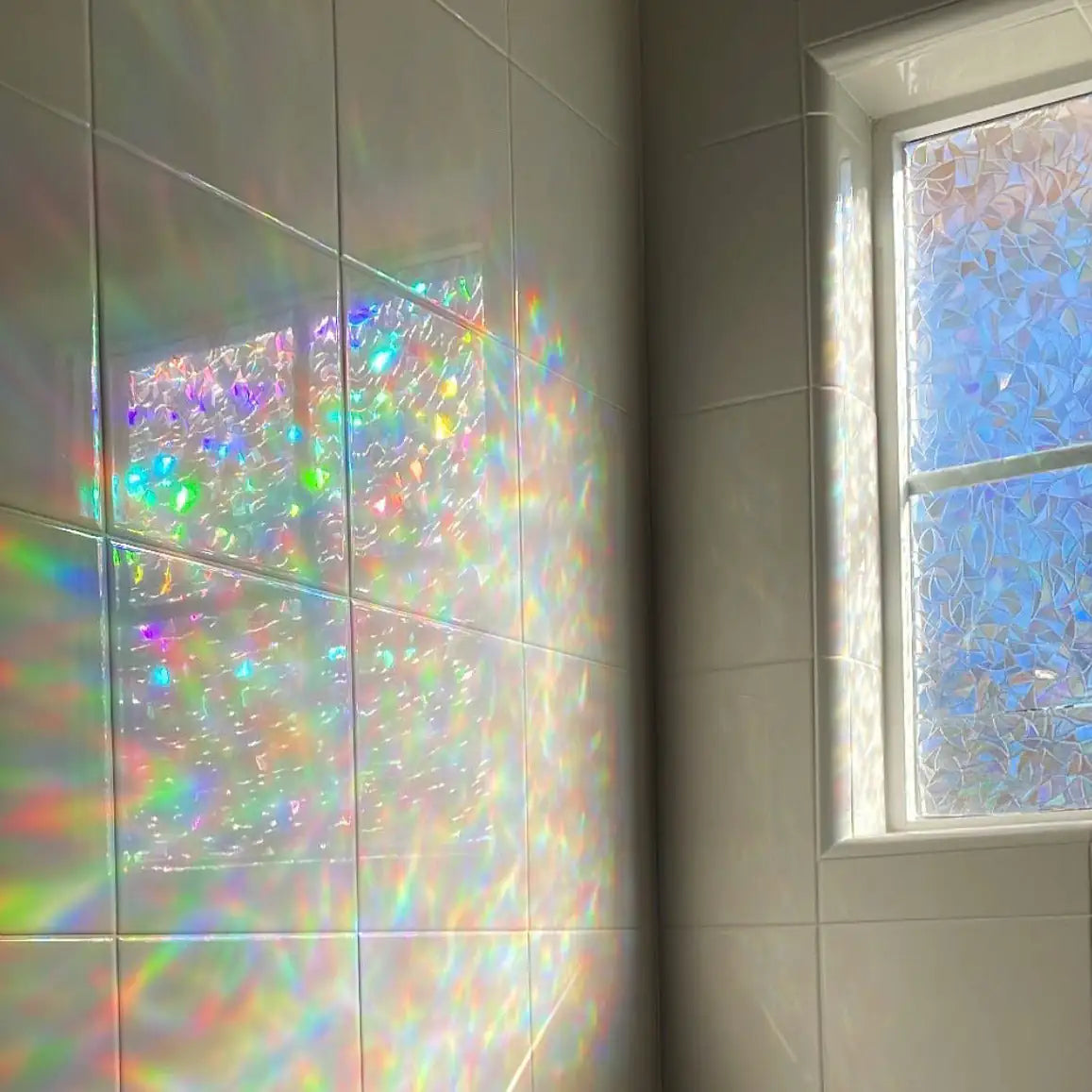 Rainbow 3D Iridescent Window Film