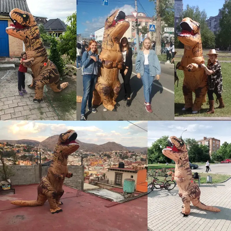 Tyrannosaurus Dinosaur Inflatable Costume