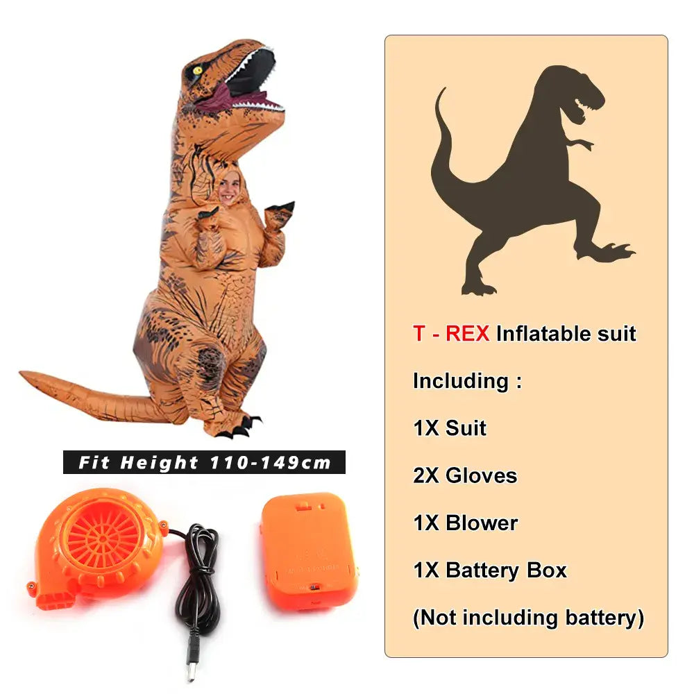 Tyrannosaurus Dinosaur Inflatable Costume