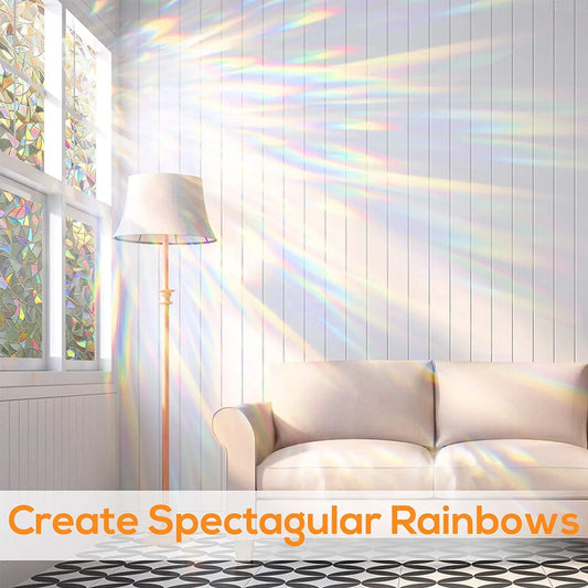 3d Rainbow Effect Window Film