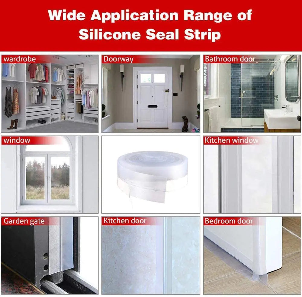 Self Adhesive Window Door Seal Strip Silicone