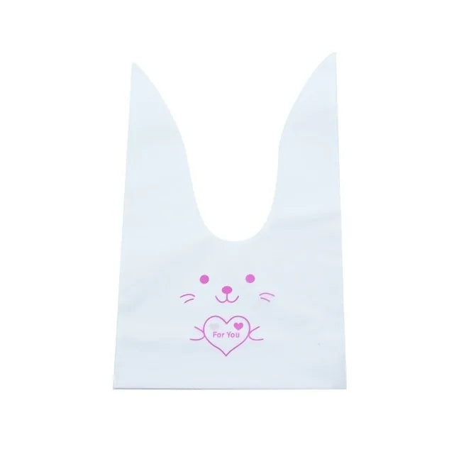 Cute Animal Ear Plastic Bags