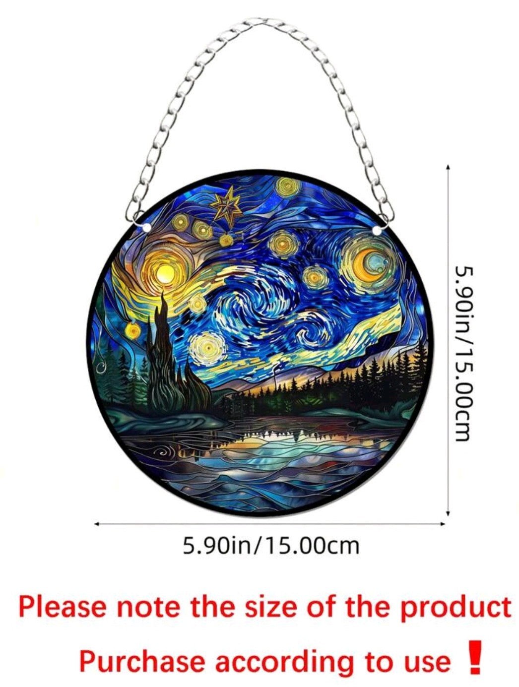 Starry Sky Sun Acrylic Suncatcher