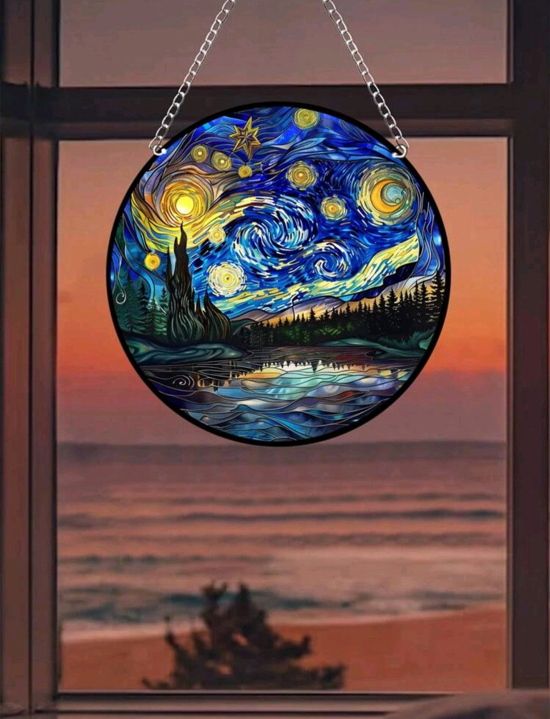 Starry Sky Sun Acrylic Suncatcher