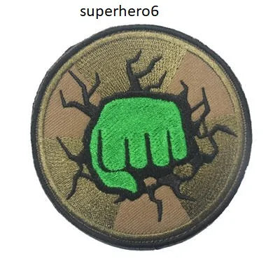 DC & Marvel Embroidered Heat Patches