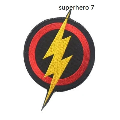 DC & Marvel Embroidered Heat Patches