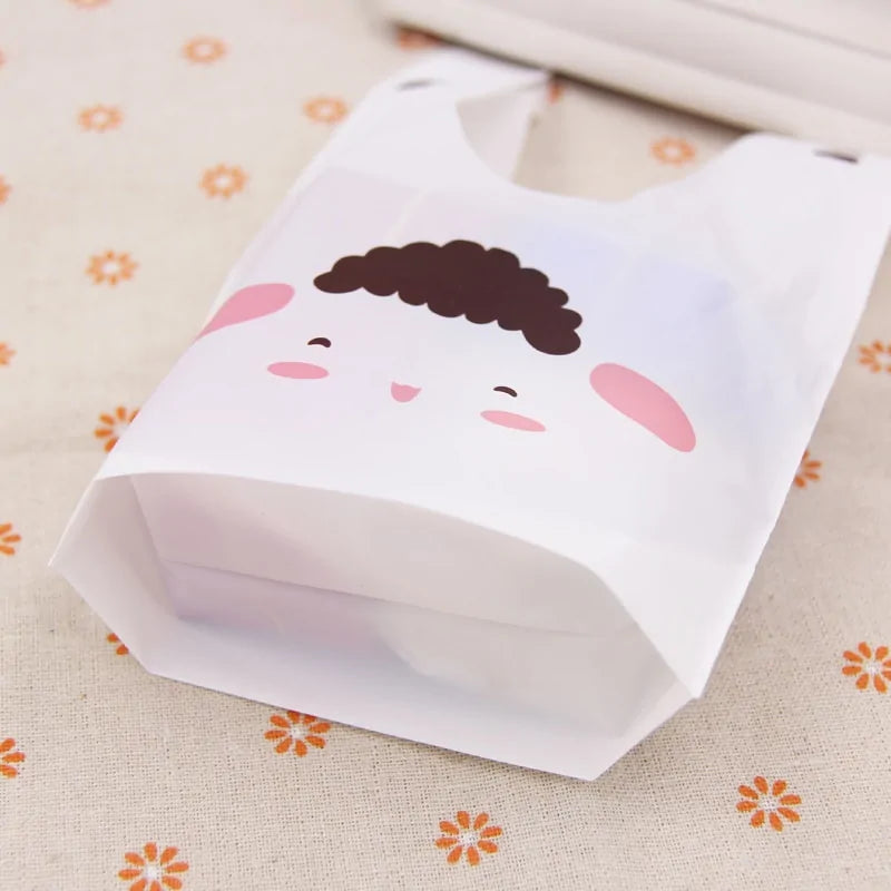 Cute Animal Ear Plastic Bags