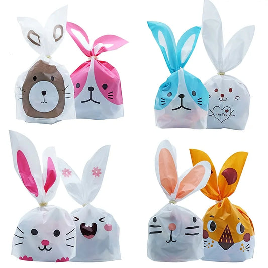 Cute Animal Ear Plastic Bags