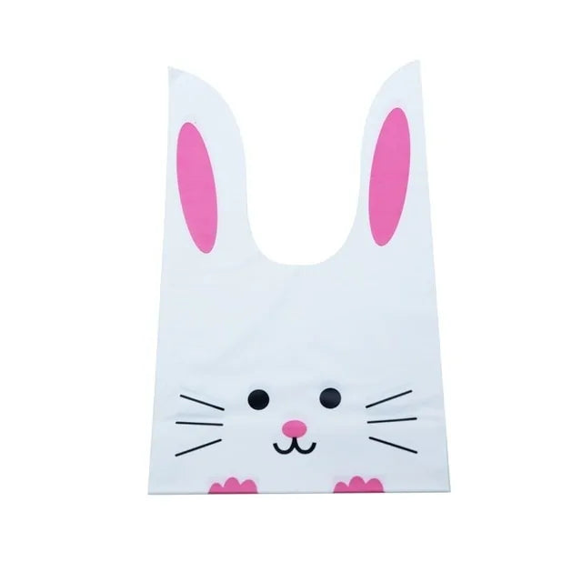 Cute Animal Ear Plastic Bags