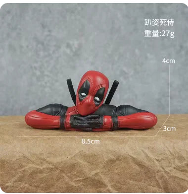 6 Types Deadpool 8cm Action Figures- Different Poses to Choose From!