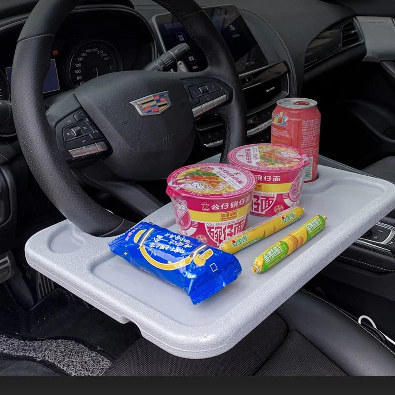 car steering wheel table