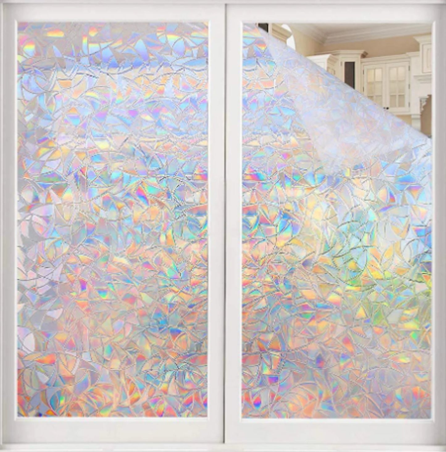 Rainbow 3D Iridescent Window Film